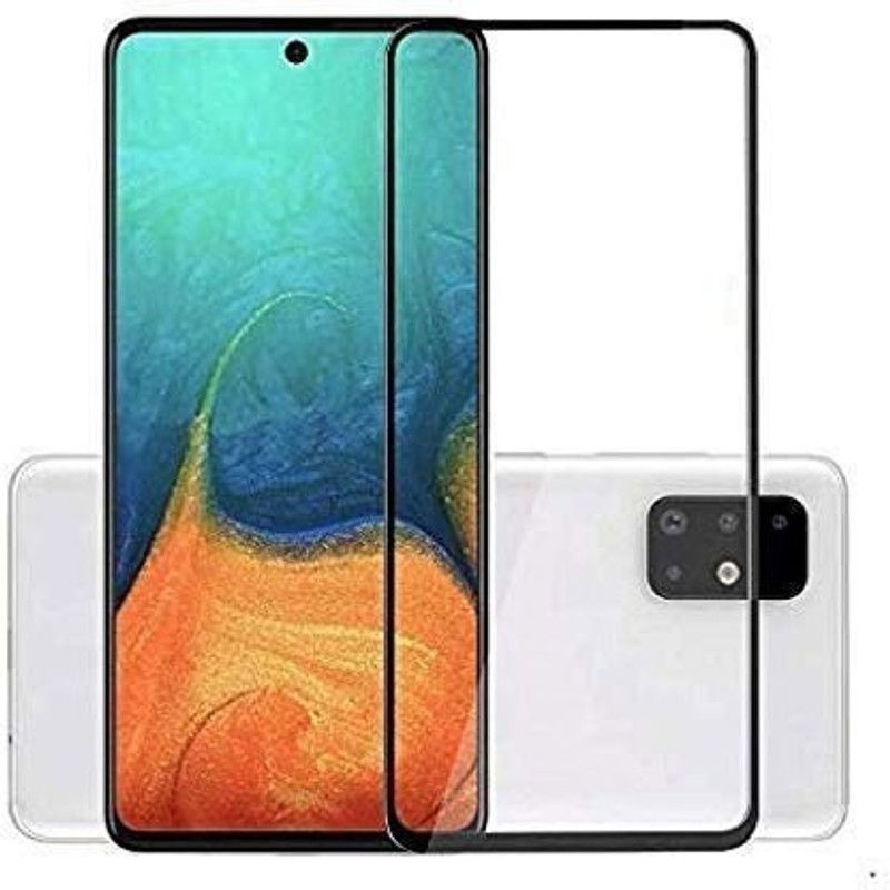 stylist sky Edge To Edge Tempered Glass for Samsung A21s  (Pack of 1)
