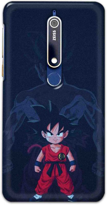 NDCOM Back Cover for Nokia 6.1 Fictional Character Printed  (Multicolor, Hard Case, Pack of: 1)