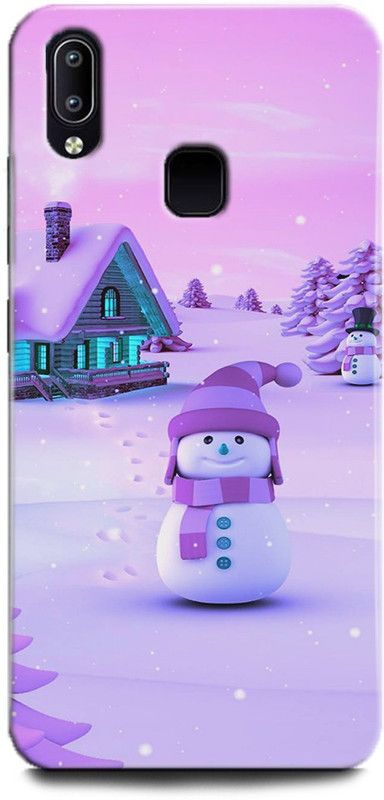 INDICRAFT Back Cover for Vivo Y93, Vivo 1814, winter, Printed  (Multicolor, Shock Proof, Pack of: 1)