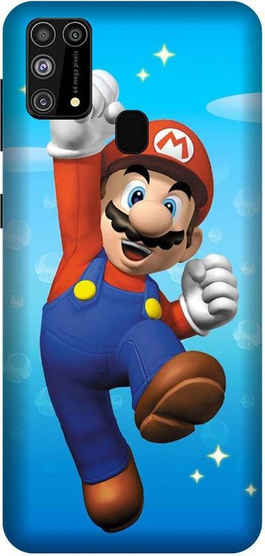 Yoprint Back Cover for Samsung Galaxy M31 Prime Mario game back cover  (Multicolor, Hard Case, Pack of: 1)