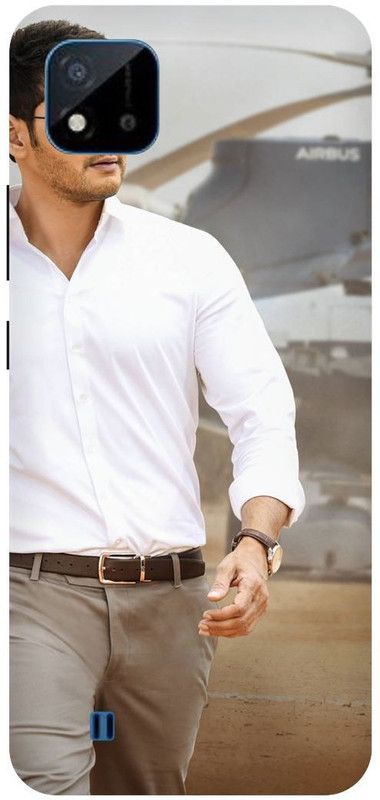 Bluvver Back Cover for Realme C20,RMX3061, Printed Mahesh Babu Back Cover  (Multicolor, Hard Case, Pack of: 1)