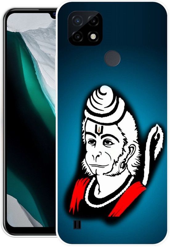 BLUEZAP Back Cover for Realme C25Y  (Multicolor, Grip Case, Silicon)