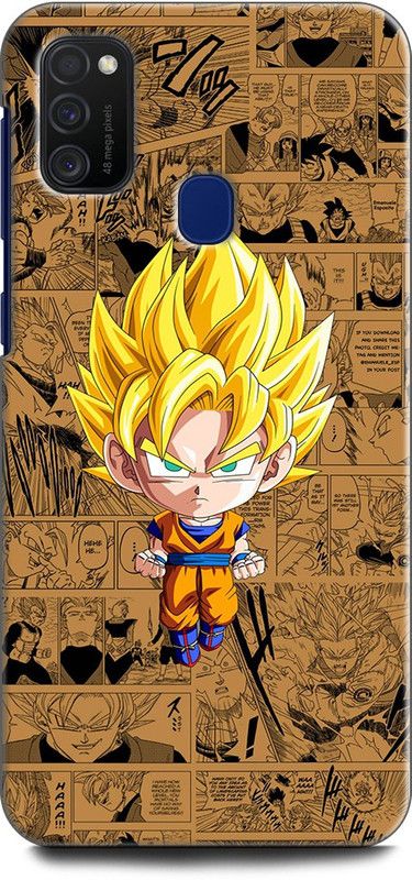 Afterglow Back Cover for SAMSUNG Galaxy M21 GOKU, DRAGON BALL Z, CARTOON, ANIME, STRONG, COKU, SUPER SAIYAN  (Multicolor, Shock Proof, Pack of: 1)