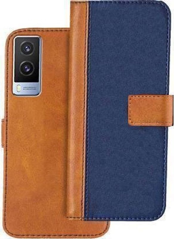 Urban Tech Flip Cover for Vivo V21eFlip Case | Magnetic Closure | Shock Proof Wallet Flip Cover  (Multicolor, Magnetic Case, Pack of: 1)