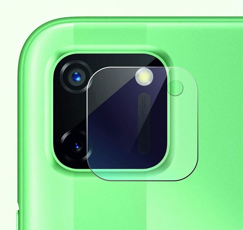 Transparent Back Camera Lens Glass Protector for Realme C11 2021  (Pack of: 2)