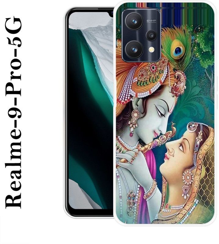 JATLAND Back Cover for Realme 9 Pro 5G  (Multicolor, Grip Case, Silicon)