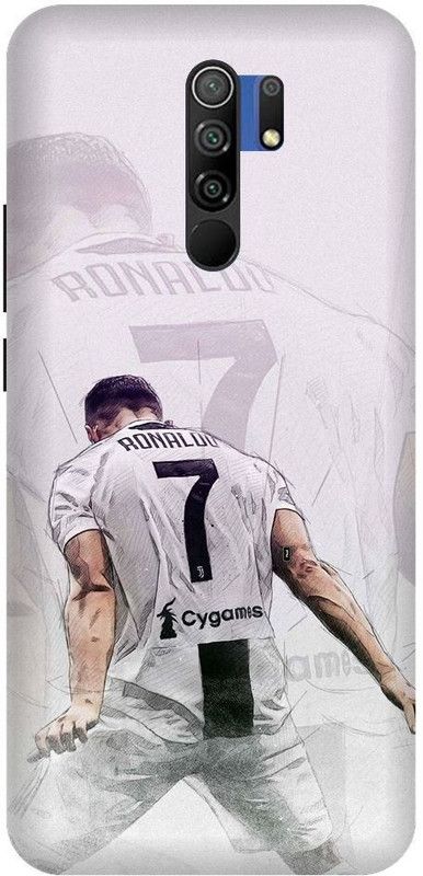 URCHIN Back Cover for Poco M2 Cristiano Ronaldo, Ronaldo 7, CR-7, Real Madrid, Football, Sports  (Multicolor, Shock Proof, Pack of: 1)