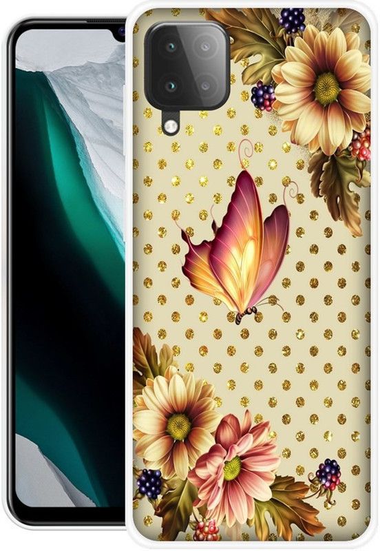 NEVYZAP Back Cover for Samsung Galaxy M62  (Beige, Grip Case, Silicon, Pack of: 1)