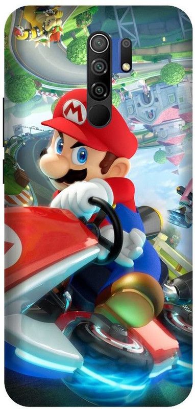 Yoprint Back Cover for Mi Poco M2 Mario game Printed back Cover  (Multicolor, Hard Case, Pack of: 1)