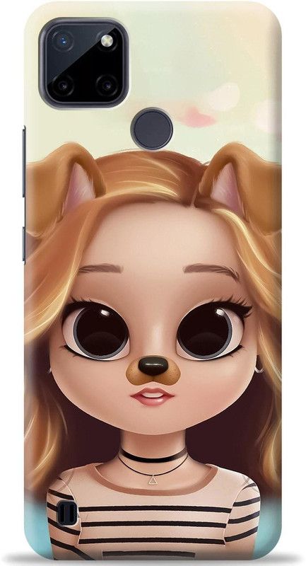 Dreamer Back Cover for Realme C21Y  (Beige, Shock Proof, Pack of: 1)