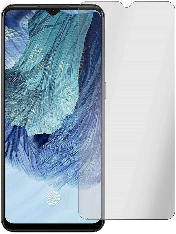 BRIGHTRON Tempered Glass Guard for VIVO T1 44W / VIVO T1 Pro 5G / Vivo V21E /Vivo Y73 / Vivo V20 / Vivo V20SE / Oppo Reno 3 / Opp F15 / Oppo F17 Matte Tempered Glass Full Screen Coverage Except Edges (Tempared Glass/Screen Protector)  (Pack of 1)
