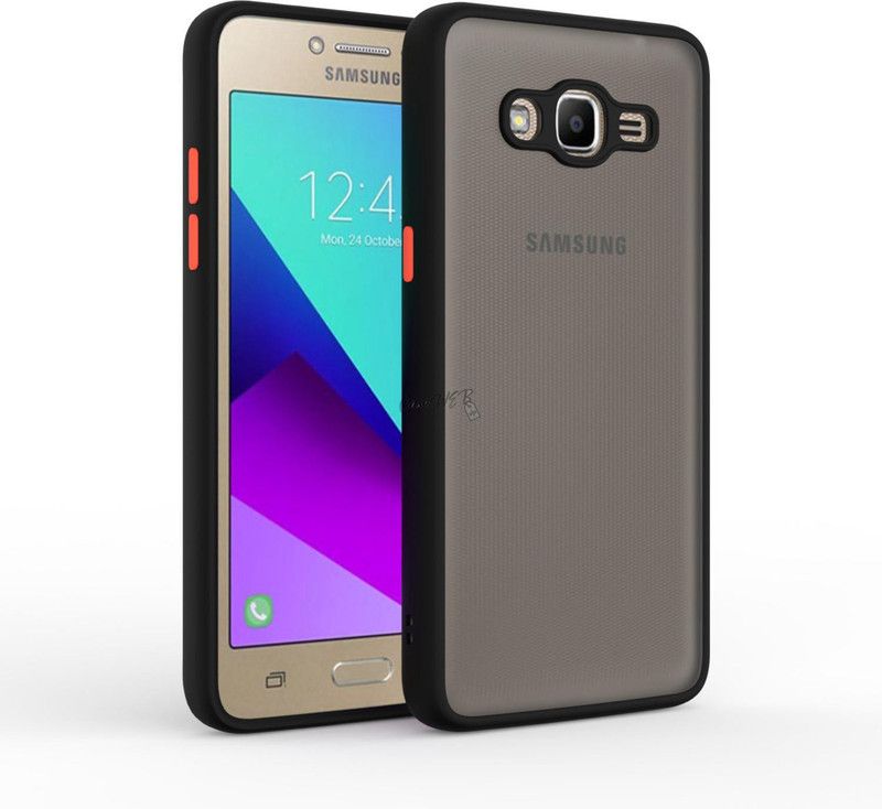 CaseWEB Back Cover for Samsung Galaxy J2 Prime  (Black, Shock Proof, Pack of: 1)