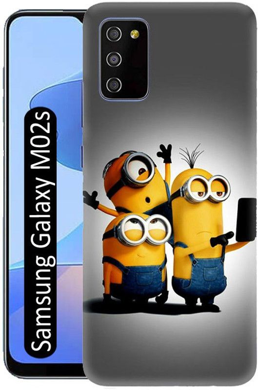 Bingal Back Cover for Samsung Galaxy M02s (SM-M025)  (Multicolor, 3D Case, Pack of: 1)