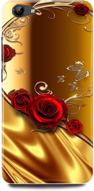 FRONK Back Cover for Vivo Y69, 1714, GOLDEN, ROSE, DREAM, RED, GOLD, ROSE  (Gold, Hard Case, Pack of: 1)
