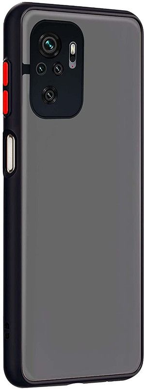 Okami Back Cover for Redmi Note 10, Redmi Note 10s  (Black)