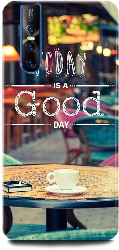 INDICRAFT Back Cover for Vivo V15 Pro, Vivo 1818, Good quotes, Printed  (Multicolor, Shock Proof, Pack of: 1)
