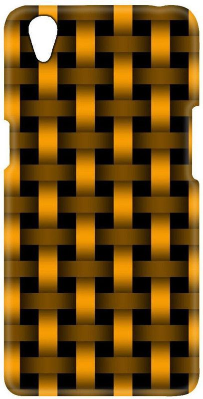 Smutty Back Cover for Oppo A37, Oppo A37f, A37f, A37fw, A37m - Yellow Sack Print  (Multicolor, Hard Case, Pack of: 1)