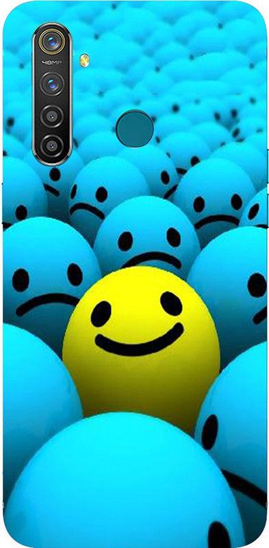 METOO Back Cover for Realme 5  (Multicolor, Dual Protection, Silicon, Pack of: 1)