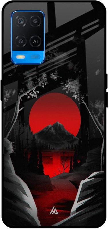 Hocopoco Back Cover for Oppo A54  (Multicolor, Grip Case, Silicon)