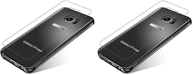 Trusta Impossible Screen Guard for Back SAM S7 EDGE Back  (Pack of 2)