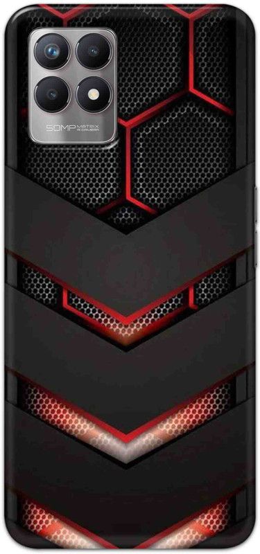 NDCOM Back Cover for Realme Narzo 50 4G Robotic Abstract Printed  (Multicolor, Hard Case, Pack of: 1)