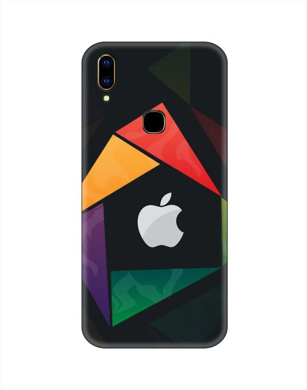 Smutty Back Cover for Vivo Y91, Vivo 1816, Vivo 1817, Vivo 1820, Vivo 1811 - Apple Logo Print  (Multicolor, Hard Case, Pack of: 1)
