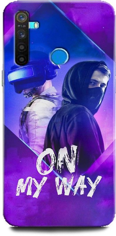 Afterglow Back Cover for Realme 5 ALAN WALKER, EDM DJ, FADED, SINGER, DJ, EDM, COOL, PUBG, ON MY WAY  (Multicolor, Shock Proof, Pack of: 1)