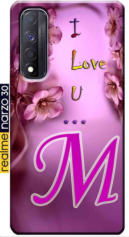 stroxy Back Cover for Realme Narzo 30  (Purple, Silicon, Pack of: 1)