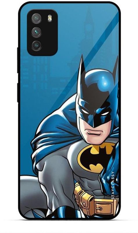 StayClassy Back Cover for Poco M3  (Blue, Pack of: 1)