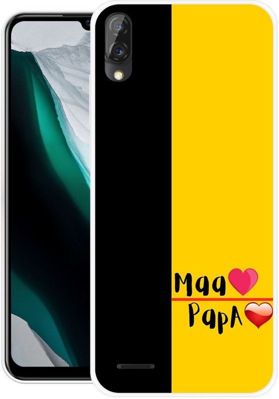 Looy Back Cover for Gionee F11  (Yellow, Flexible, Silicon, Pack of: 1)