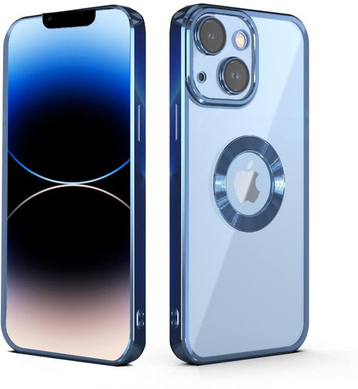 Cafune Back Cover for Apple iPhone 14 Plus  (Blue, Ring Case, Pack of: 1)