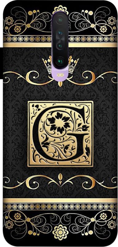 KUCHILA Back Cover for Redmi Poco X2  (Black, Hard Case)