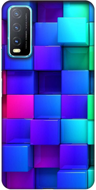 Casotec Back Cover for Vivo Y20::Vivo Y20i  (Multicolor, 3D Case)