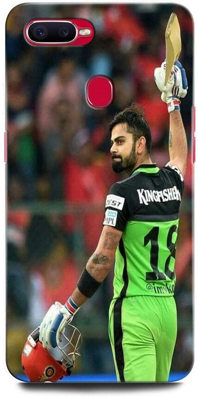 INTELLIZE Back Cover for OPPO F9 CPH1881 KOHLI, VIRAT KOHLI, CRICKET, INDIAN CRICKET  (Multicolor, Hard Case, Pack of: 1)