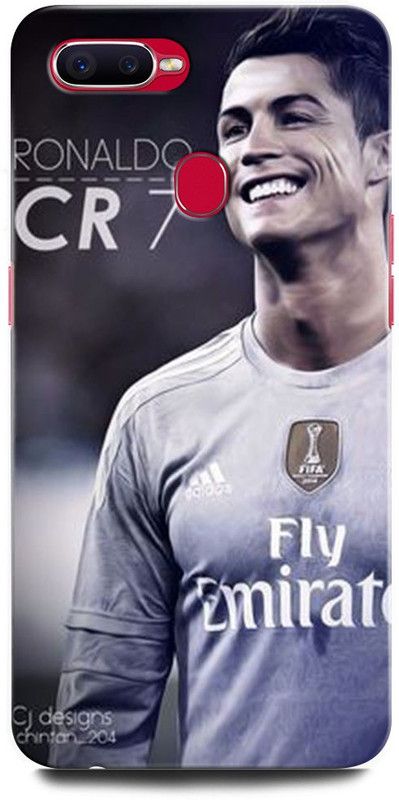 INTELLIZE Back Cover for Realme U1 RMX1833 CRISTIANO RONALDO, RONALDO 7, CR, 7, FOOTBALL, SPORTS, REAL MADRID  (Multicolor, Hard Case, Pack of: 1)