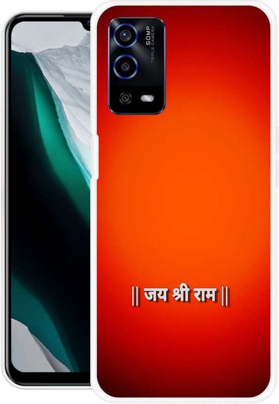 SUPER CASE Back Cover for Oppo A55 5G  (Yellow, Red, Grip Case, Silicon)
