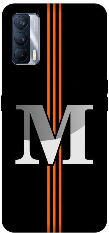 SSMORYA Back Cover for Realme X7, M text Black Print Back Cover  (Multicolor, Hard Case)