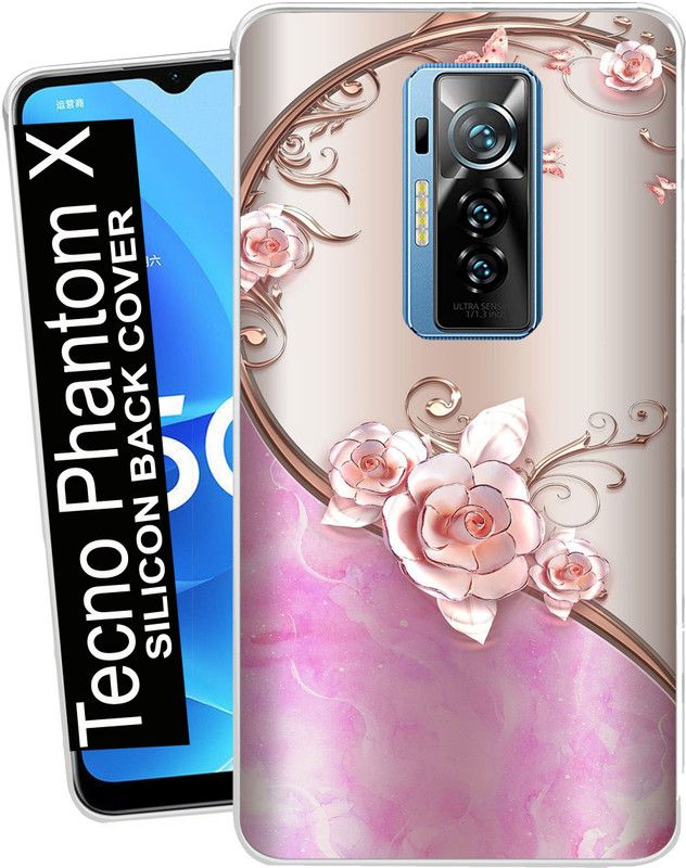 Koolbug Back Cover for Tecno Phantom X  (Multicolor, Grip Case, Silicon, Pack of: 1)
