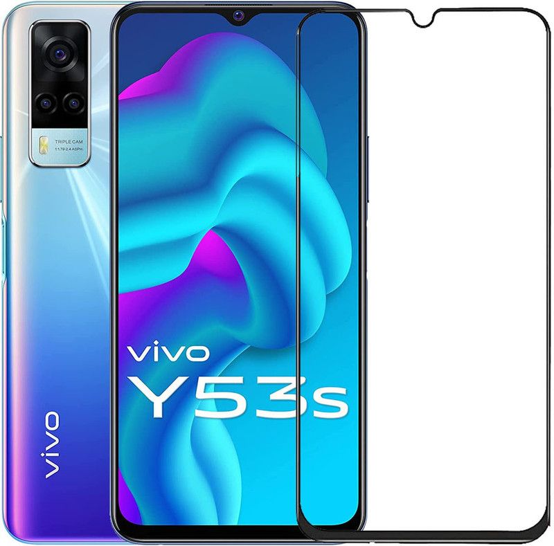 NSTAR Edge To Edge Tempered Glass for VivoY53S  (Pack of 1)
