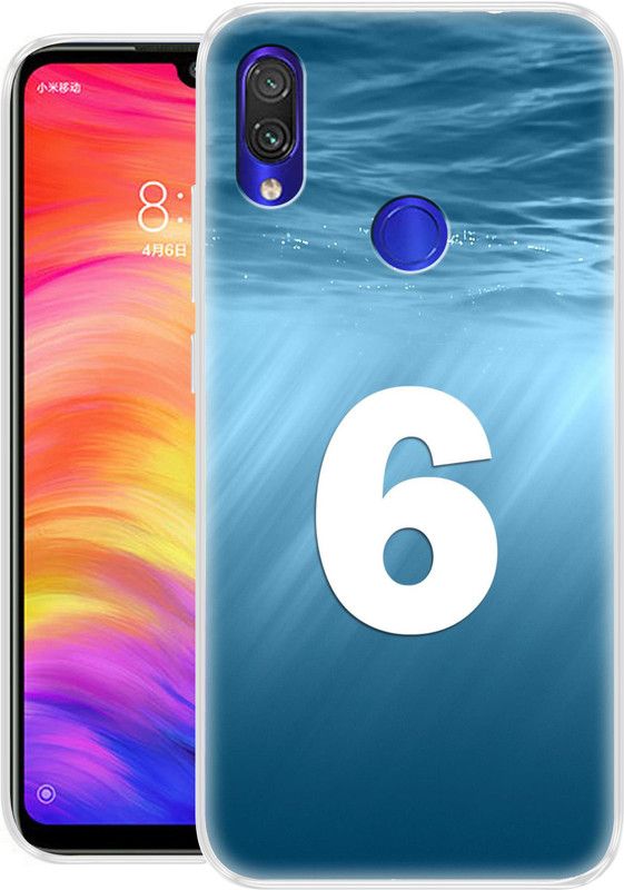 Fashionury Back Cover for Mi Redmi Note 7  (Multicolor, Grip Case, Silicon, Pack of: 1)