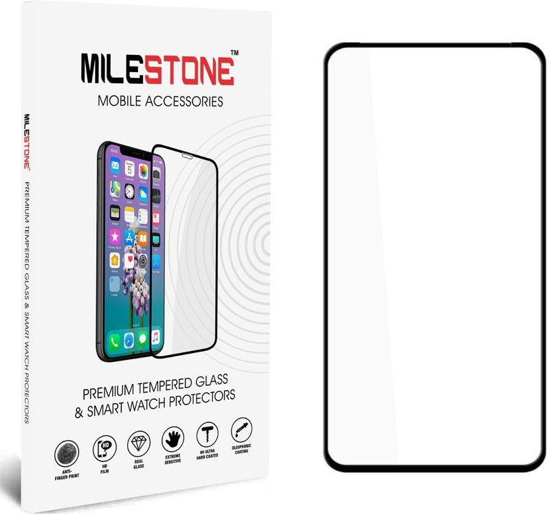 milestone mobile accessories Tempered Glass Guard for 0.15mm Samsung Galaxy S22 Ultra 5g Full Glue Edge to Edge High Defination  (Pack of 1)
