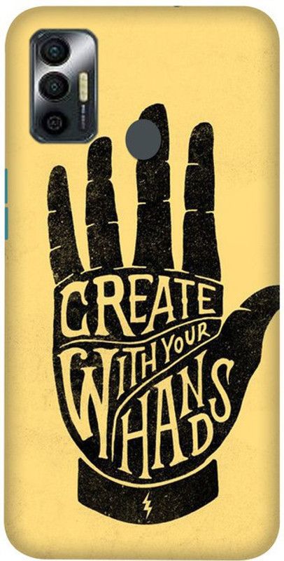 Zefroz Back Cover for Tecno Spark 7  (Multicolor, Waterproof, Silicon)