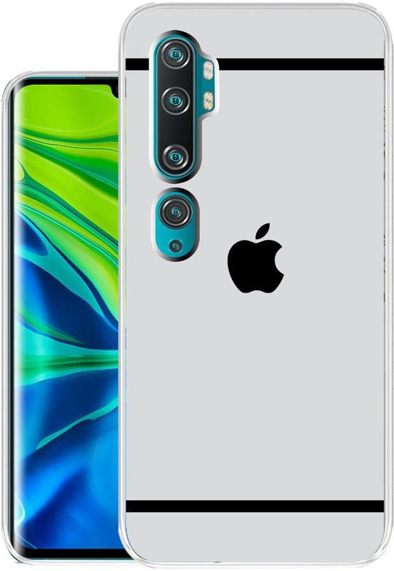 Case Club Back Cover for Mi Redmi Note 10 Pro  (Silver, Grip Case, Silicon, Pack of: 1)
