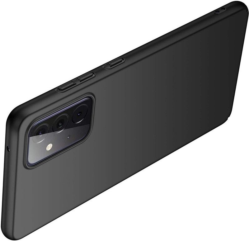 Phone Care Pouch for Samsung Galaxy A72  (Black, Grip Case, Pack of: 1)