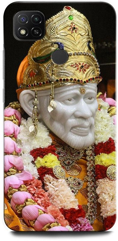 ORBIQE Back Cover for POCO C31 MZB0A0KIN OM SAI BABA, OM SAI, OM SAI RAM, SAIBABA, GOD  (Multicolor, Hard Case, Pack of: 1)