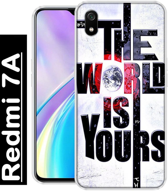 KUDI Back Cover for Redmi 7A  (Multicolor, Grip Case, Silicon)