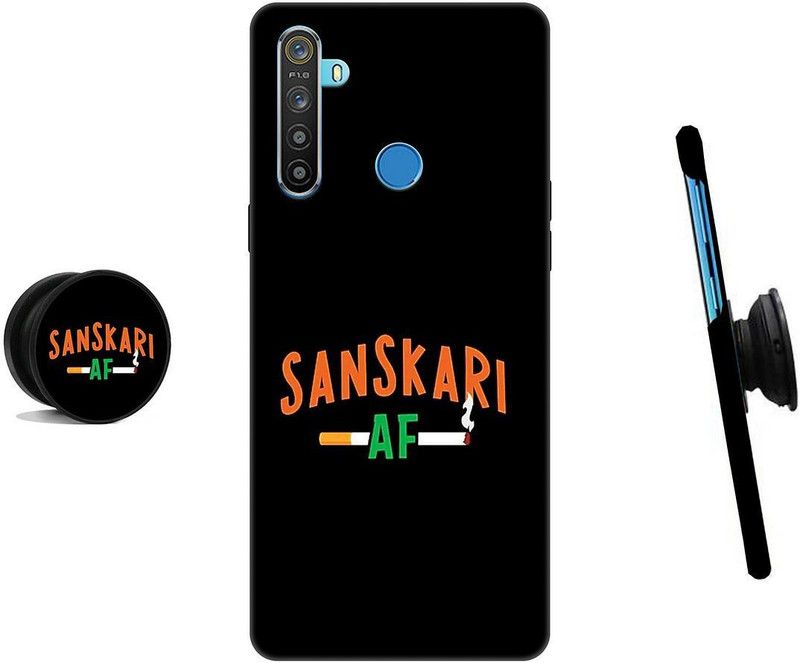 HELLO CASE Back Cover for Realme 5 Pro  (Multicolor, Cases with Holder)