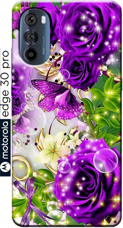 Rockerspot Back Cover for Motorola Edge 30 Pro 2786  (Multicolor, Matte Finish, Silicon, Pack of: 1)