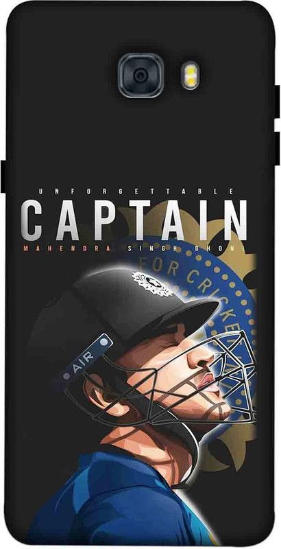 NDCOM Back Cover for Samsung Galaxy C9 Pro Unforgettable Captain Cool MS Dhoni Printed  (Multicolor, Hard Case)