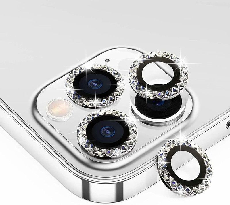 ELEF Back Camera Lens Ring Guard Protector for Apple iPhone 12 Ultra Thin HD Clear Anti-Scratch/Dust Set of 2 Camera Metal Ring (Not Flexible)  (Pack of: 1)